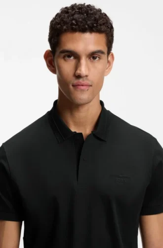 Porsche x BOSS Poloshirt aus merzerisierter Baumwolle