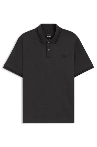 Porsche x BOSS Poloshirt aus schweißableitender Baumwolle