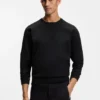 Porsche x BOSS Sweatshirt mit reflektierendem Logo Porsche x BOSS Sweatshirt mit reflektierendem Logo