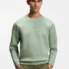 Porsche x BOSS Sweatshirt mit reflektierendem Logo