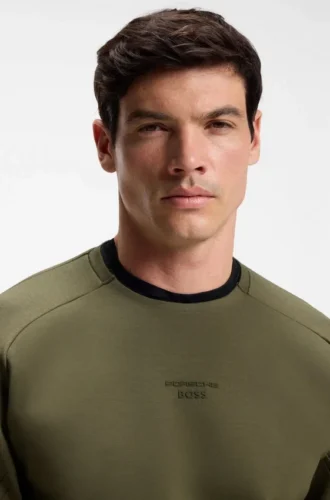 Porsche x BOSS Sweatshirt mit reflektierendem Logo