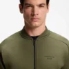 Porsche x BOSS Sweatshirt mit Reißverschluss und geprägtem Motiv