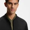 Porsche x BOSS Sweatshirt mit Reißverschluss und geprägtem Motiv