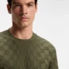 Porsche x BOSS T-Shirt in Relaxed-Fit aus Baumwolljacquard
