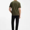 Porsche x BOSS T-Shirt in Relaxed-Fit aus Baumwolljacquard