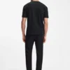 Porsche x BOSS T-Shirt in Relaxed-Fit aus Baumwolljacquard