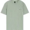 Porsche x BOSS T-Shirt in Relaxed-Fit aus Baumwolljacquard