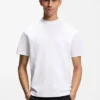 Porsche x BOSS T-Shirt in Relaxed-Fit mit Logo am Kragen