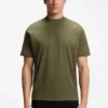 Porsche x BOSS T-Shirt in Relaxed-Fit mit Logo am Kragen Porsche x BOSS T-Shirt in Relaxed-Fit mit Logo am Kragen