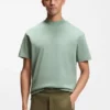 Porsche x BOSS T-Shirt in Relaxed-Fit mit Logo am Kragen Porsche x BOSS T-Shirt in Relaxed-Fit mit Logo am Kragen