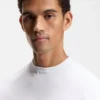 Porsche x BOSS T-Shirt in Relaxed-Fit mit Logo am Kragen