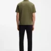 Porsche x BOSS T-Shirt in Relaxed-Fit mit Logo am Kragen Porsche x BOSS T-Shirt in Relaxed-Fit mit Logo am Kragen
