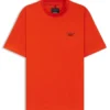 Porsche x BOSS T-Shirt mit Targa-Motiv aus merzerisierter Baumwolle Porsche x BOSS T-Shirt mit Targa-Motiv aus merzerisierter Baumwolle