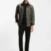 Porsche x BOSS Tapered-Fit-Hose aus Stretch-Denim