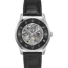 PRINCIPLE SKELETON Uhr mit Lederarmband und skelettiertem japanischem Automatikwerk