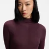 Pullover aus gemischter Rippstrickoptik aus Schurwolle