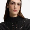 Pullover aus italienischem Garn mit strukturiertem Strick
