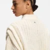 Pullover aus italienischem Garn mit strukturiertem Strick
