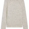 Pullover aus Kaschmir-Wolle mit Tweed-Optik