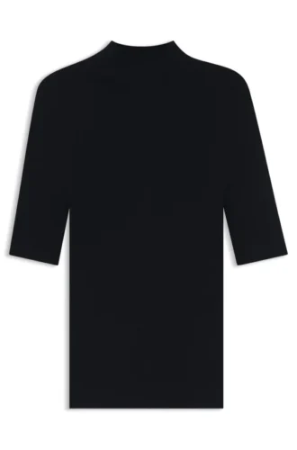 Pullover aus Schurwolle mit Stehkragen