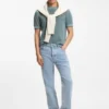 Pullover aus Seiden-Baumwolle mit strukturiertem Strick