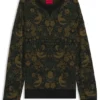 Pullover aus Tapisserie-Jacquard in lockerer Passform