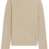 Pullover aus Wolle und Kaschmir mit gemischten Strukturen