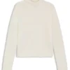Pullover aus Wollmischung mit Stehkragen