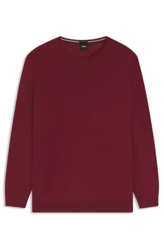 Pullover in Regular-Fit aus Schurwolle