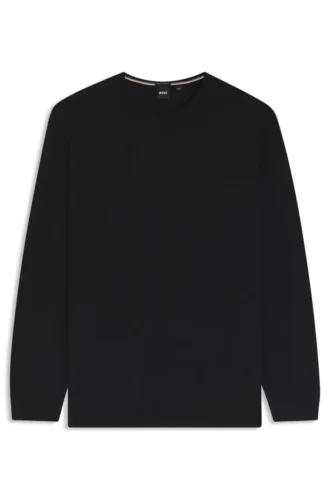 Pullover in Regular-Fit aus Schurwolle