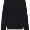 Pullover mit Fischgrätenmuster aus Wolle und Baumwolle