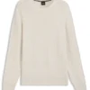 Pullover mit Fischgrätmuster aus Schurwolle Pullover mit Fischgrätmuster aus Schurwolle
