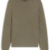 Pullover mit Fischgrätmuster aus Schurwolle Pullover mit Fischgrätmuster aus Schurwolle