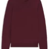 Pullover mit gesticktem Logo aus Schurwolle