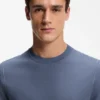 Pullover mit horizontalen Streifen aus einer Baumwollmischung Pullover mit horizontalen Streifen aus einer Baumwollmischung