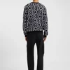 Pullover mit Jacquard-Muster in Regular-Fit Pullover mit Jacquard-Muster in Regular-Fit