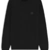 Pullover mit Logo-Etikett aus Baumwolle und Kaschmir
