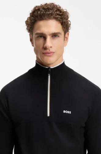 Pullover mit Reißverschluss