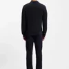 Pullover mit Reißverschlusskragen aus Schurwolle Pullover mit Reißverschlusskragen aus Schurwolle