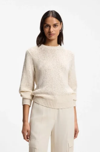 Pullover mit strukturiertem Strick
