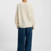 Pullover mit V-Ausschnitt aus italienischem Garn