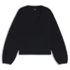 Pullover mit V-Ausschnitt in lockerer Passform