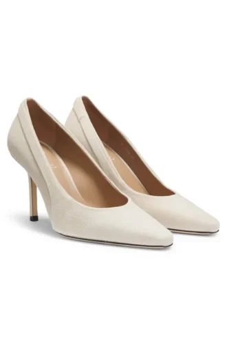 Pumps mit komfortabler Innensohle aus Wildleder