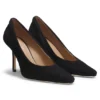 Pumps mit komfortabler Innensohle aus Wildleder