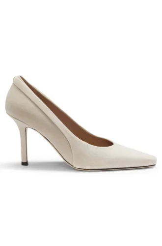 Pumps mit komfortabler Innensohle aus Wildleder