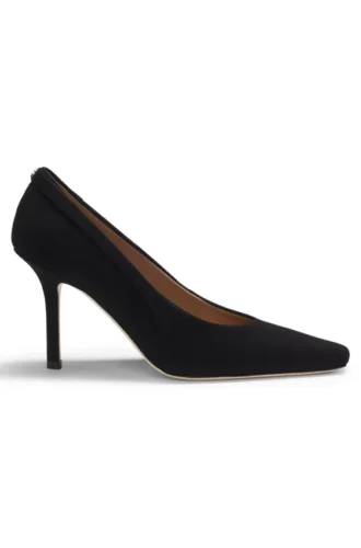 Pumps mit komfortabler Innensohle aus Wildleder