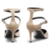 Pumps mit Riemchen aus Lackleder