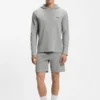 Pyjama-Hoodie aus Baumwollmischung mit Waffelstruktur