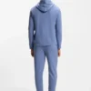 Pyjama-Hoodie aus Baumwollmischung mit Waffelstruktur