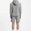 Pyjama-Hoodie aus Baumwollmischung mit Waffelstruktur